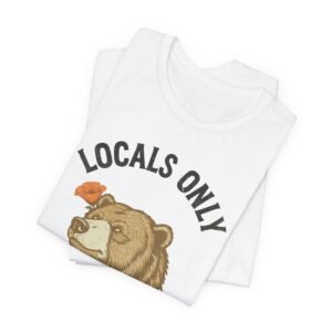 locals only california bear tee — vintage bear graphic t shirt