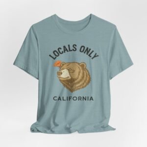 locals only california bear t shirt — vintage bear graphic tee
