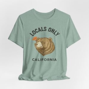 locals only california bear t shirt — vintage bear graphic tee