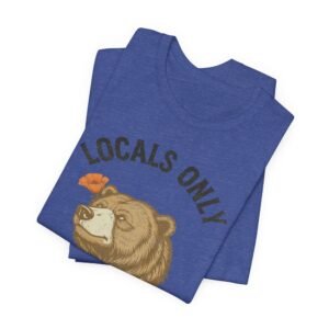 locals only california bear t shirt — vintage bear graphic tee
