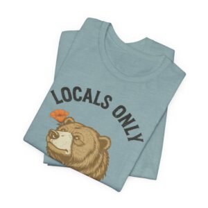 locals only california bear t shirt — vintage bear graphic tee