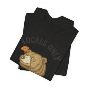 locals only california bear t shirt — vintage bear graphic tee