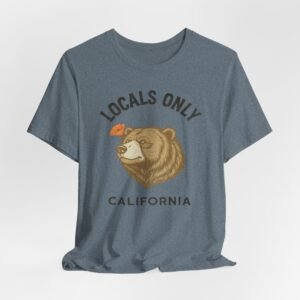 locals only california bear t shirt — vintage bear graphic tee