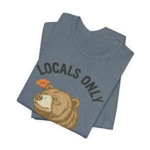 locals only california bear t shirt — vintage bear graphic tee