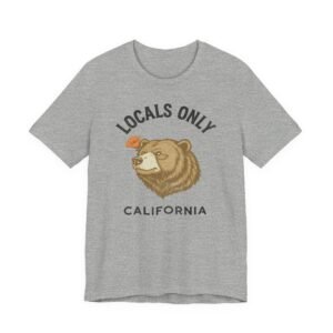 locals only california bear t shirt — vintage bear graphic tee
