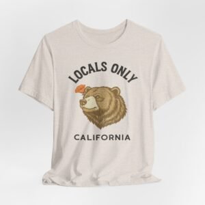 locals only california bear t shirt — vintage bear graphic tee