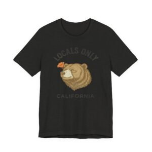 locals only california bear t shirt — vintage bear graphic tee