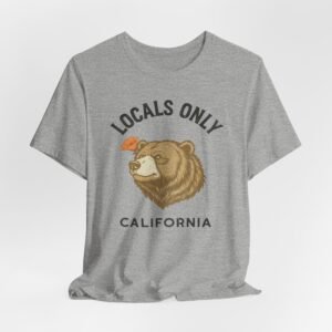 locals only california bear t shirt — vintage bear graphic tee