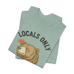 locals only california bear t shirt — vintage bear graphic tee