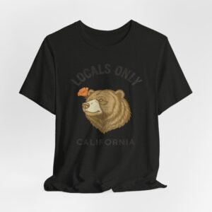 locals only california bear t shirt — vintage bear graphic tee