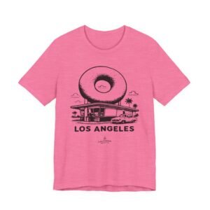 Los Angeles Donut Diner Tee — Vintage Beach City Graphic T-Shirt