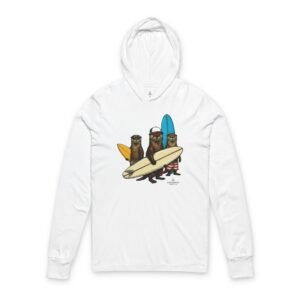 Surf Otters California Wild Collection Hoodie - You Otter be Surfing Hooded Sweatshirt