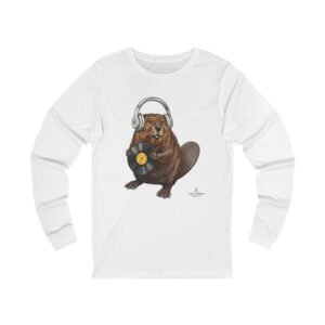 Beaver DJ Long Sleeve Tee - Wild DJ T-Shirt