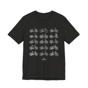 California Cruiser Collection Tee — Vintage Bikes Graphic T-Shirt