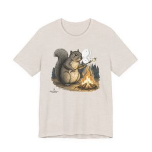 Squirrel's Campfire T-Shirt - California Wild Collection - Graphic Tee