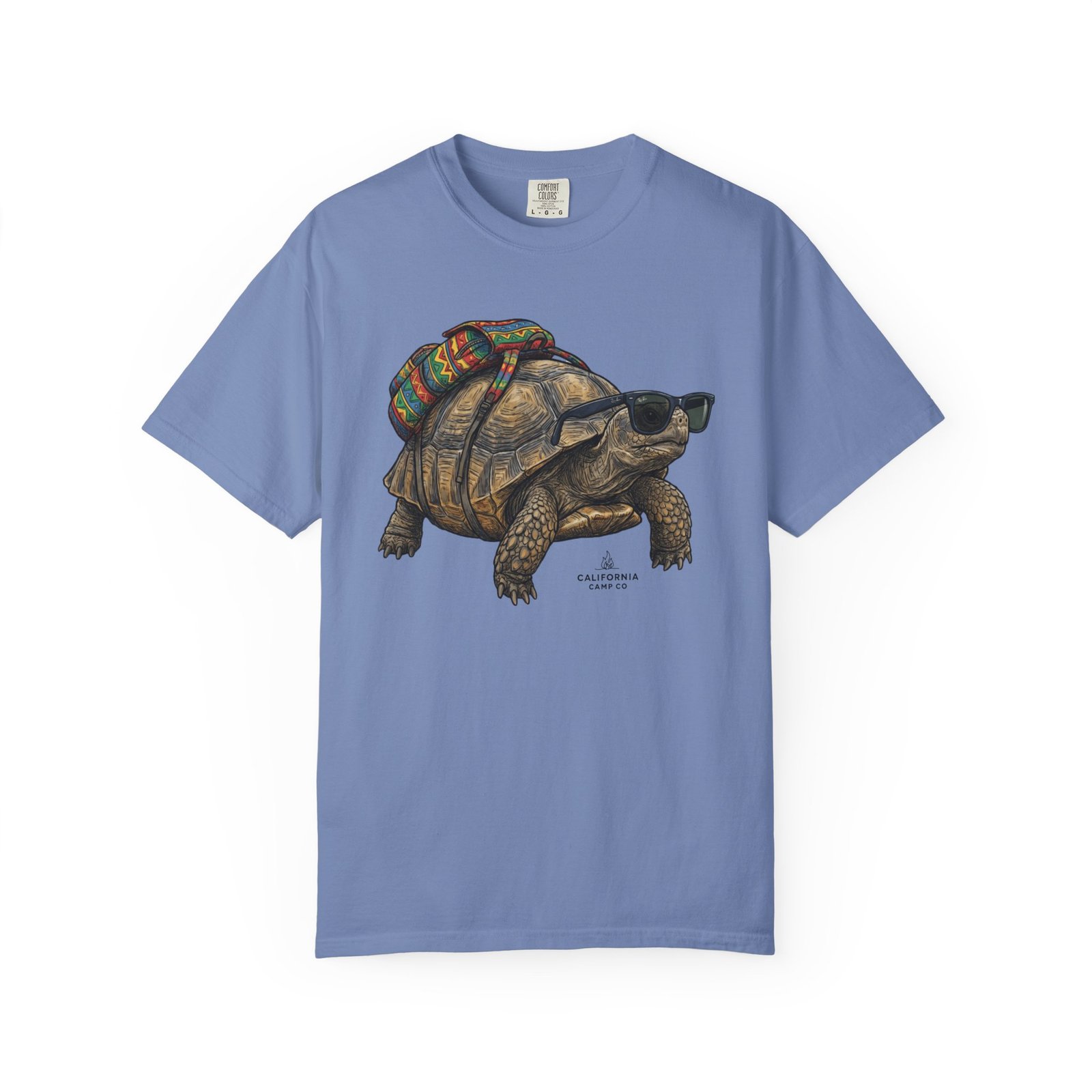 Desert Tortoise Heading Out Tee Shirt - Take a Walk on the Wild Side on Comfort Colors 1717 T-Shirt - Image 14