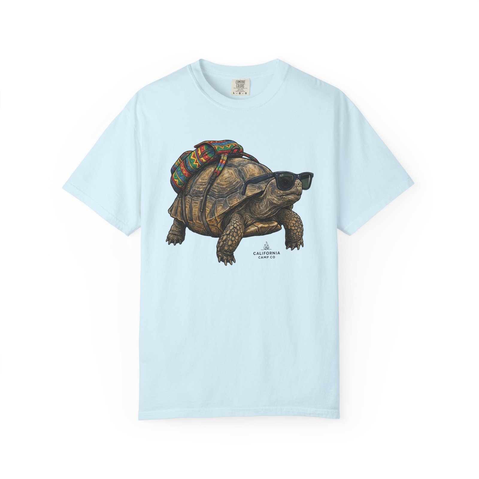 Desert Tortoise Heading Out Tee Shirt - Take a Walk on the Wild Side on Comfort Colors 1717 T-Shirt - Image 13