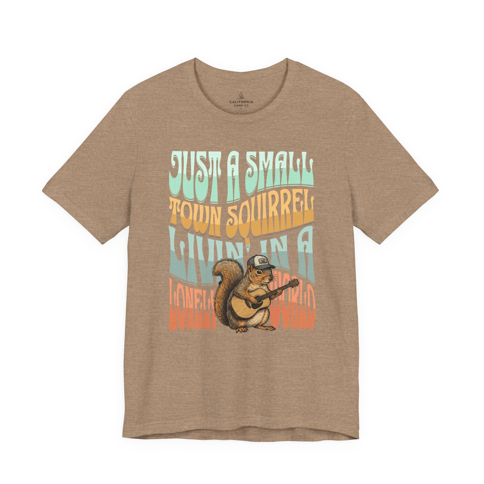 Just a Small Town Squirrel - Vintage Style Tee Shirt - Image 9