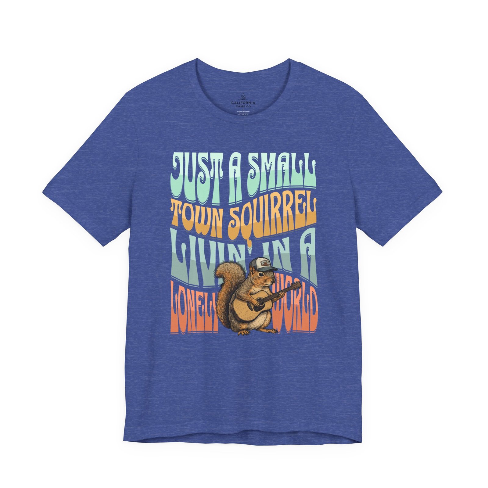 Just a Small Town Squirrel - Vintage Style Tee Shirt - Image 12