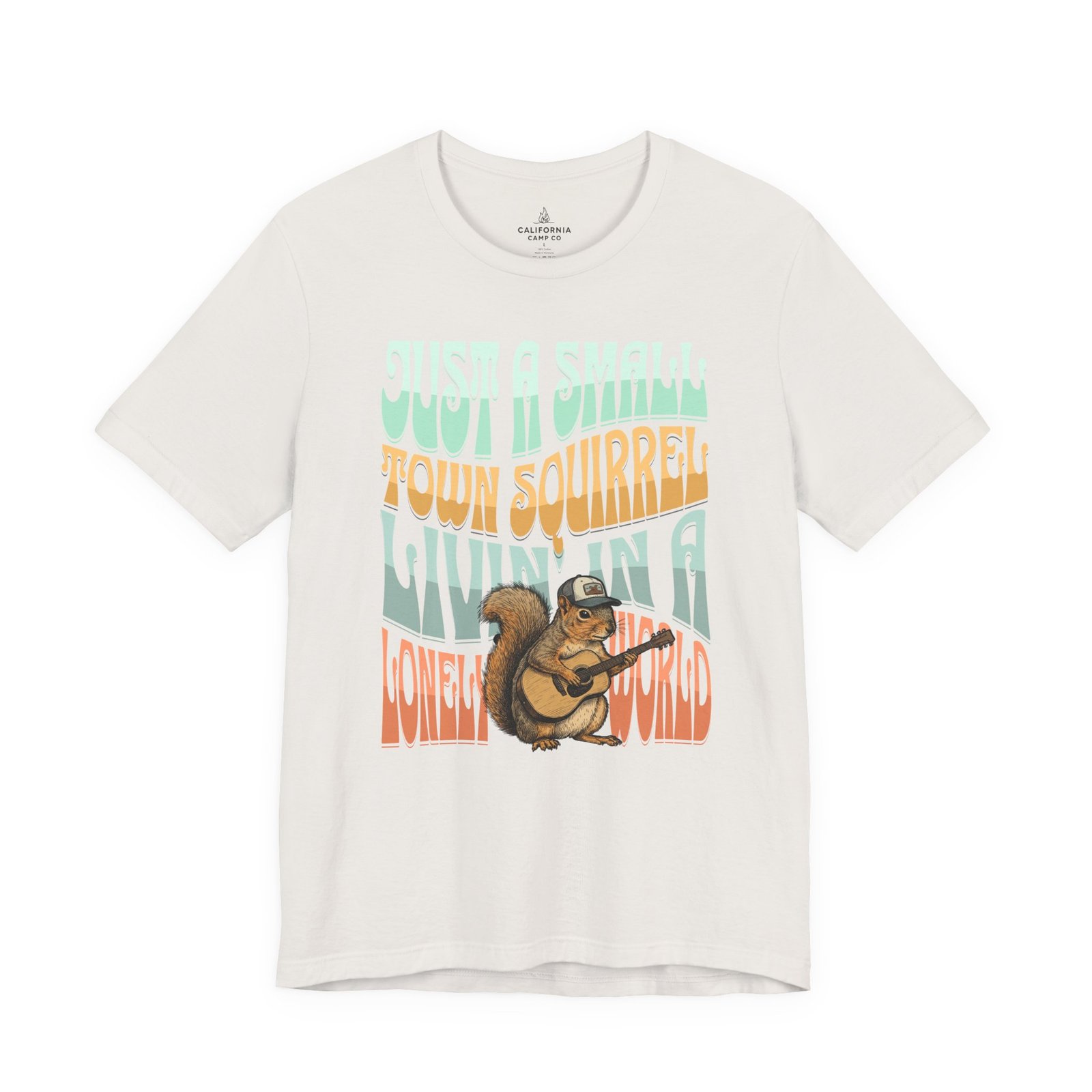 Just a Small Town Squirrel - Vintage Style Tee Shirt - Image 6