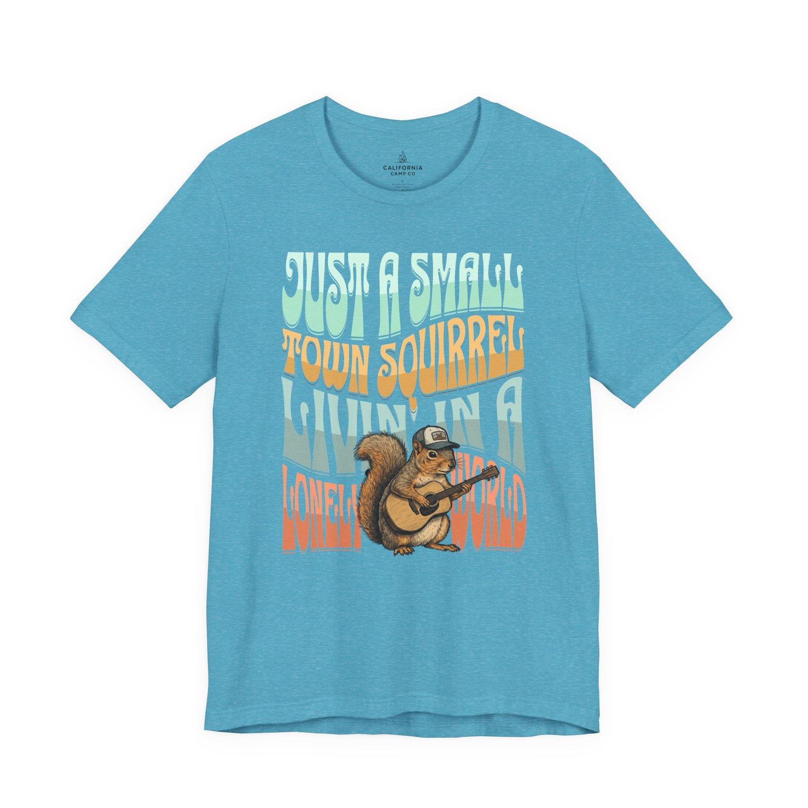 Just a Small Town Squirrel - Vintage Style Tee Shirt - Image 14