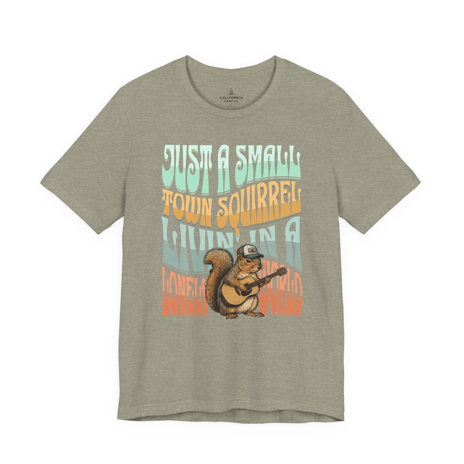 Just a Small Town Squirrel - Vintage Style Tee Shirt - Image 16
