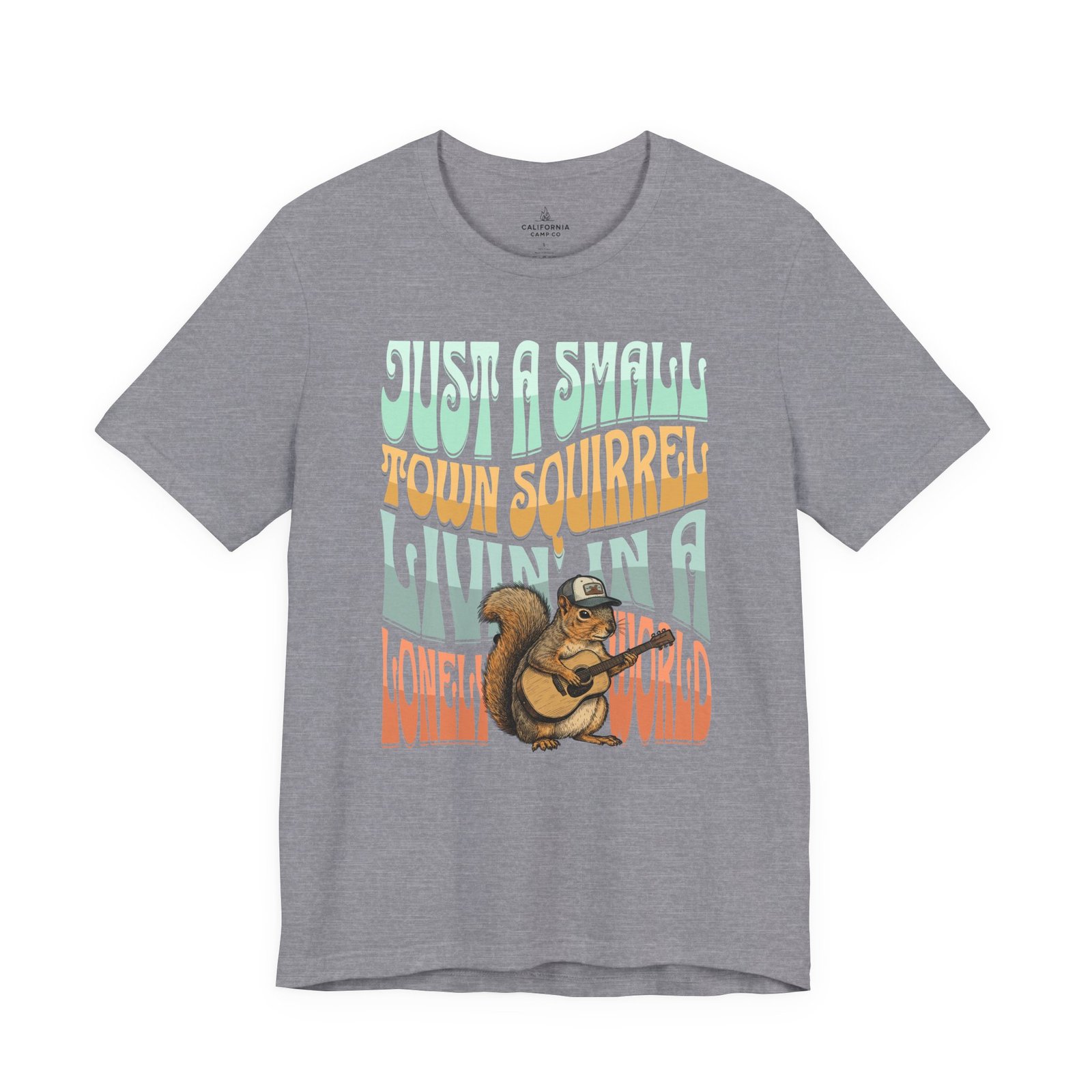 Just a Small Town Squirrel - Vintage Style Tee Shirt - Image 13