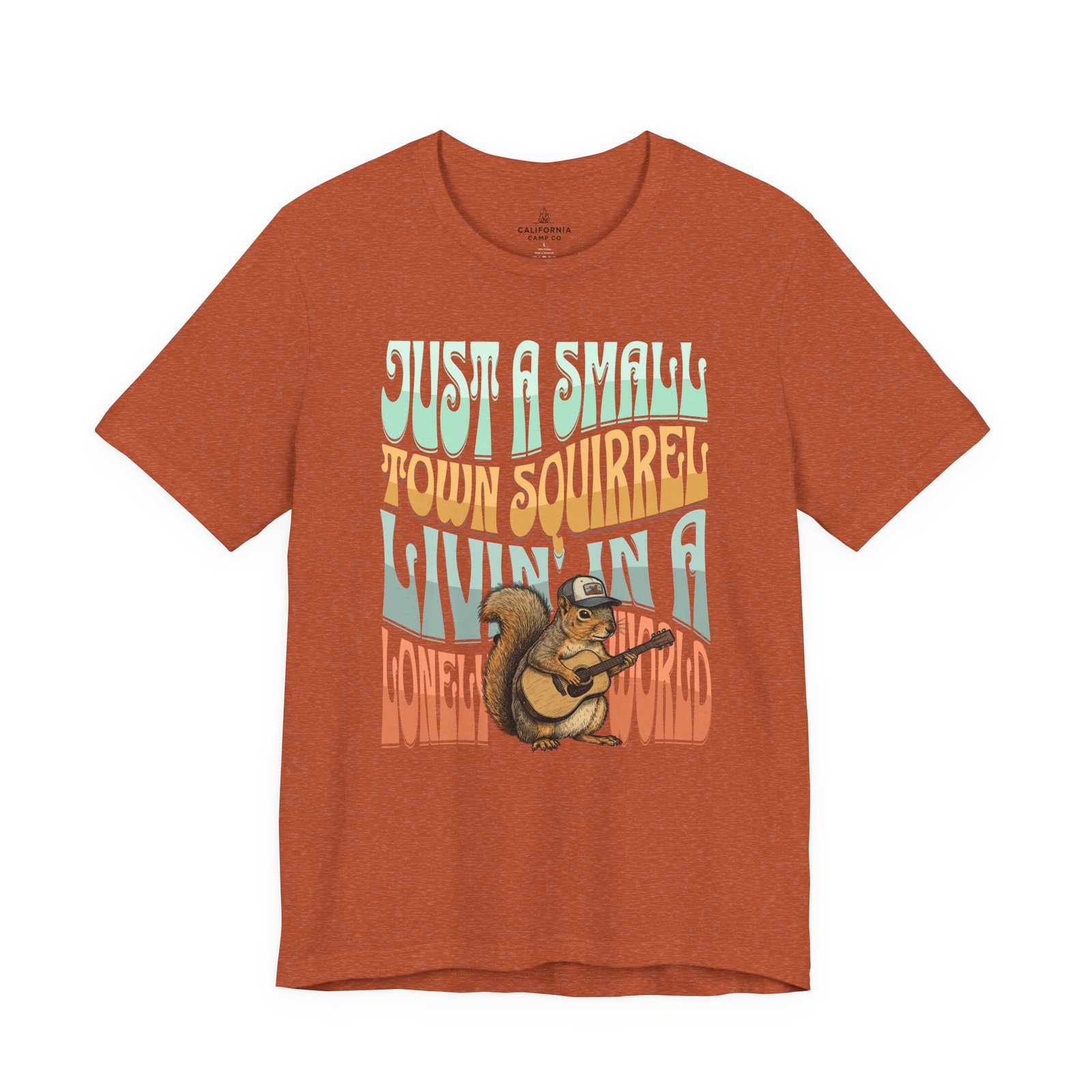 Just a Small Town Squirrel - Vintage Style Tee Shirt - Image 20