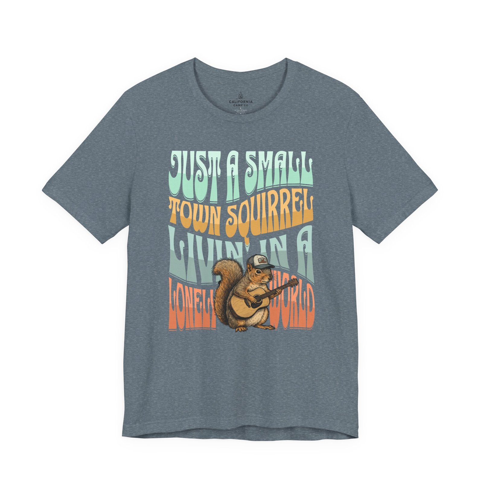 Just a Small Town Squirrel - Vintage Style Tee Shirt - Image 10