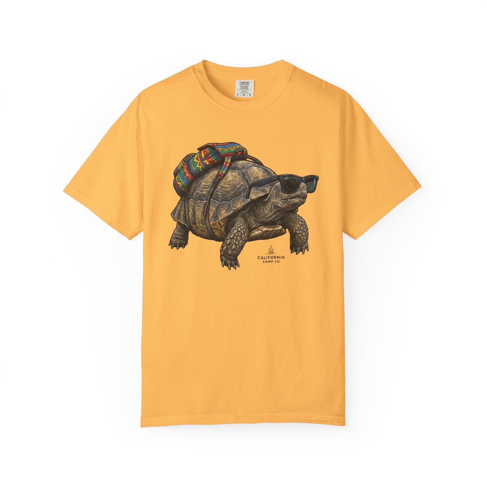 Desert Tortoise Heading Out Tee Shirt - Take a Walk on the Wild Side on Comfort Colors 1717 T-Shirt - Image 8