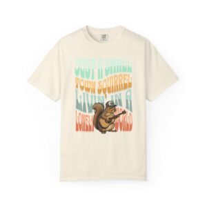Just a Small Town Squirrel Vintage Graphic Tee on Comfort Colors 1717 T-Shirt