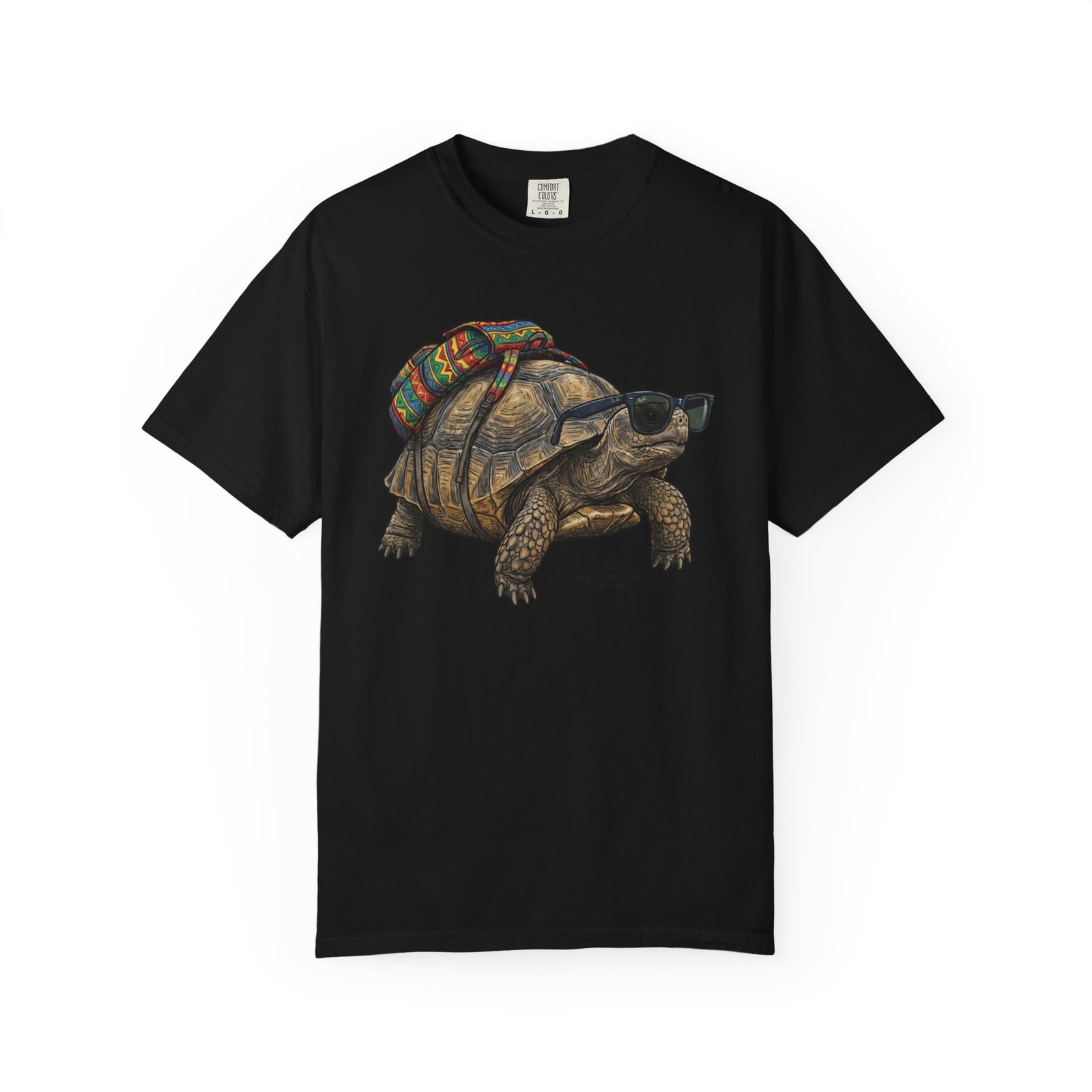 Desert Tortoise Heading Out Tee Shirt - Take a Walk on the Wild Side on Comfort Colors 1717 T-Shirt - Image 19