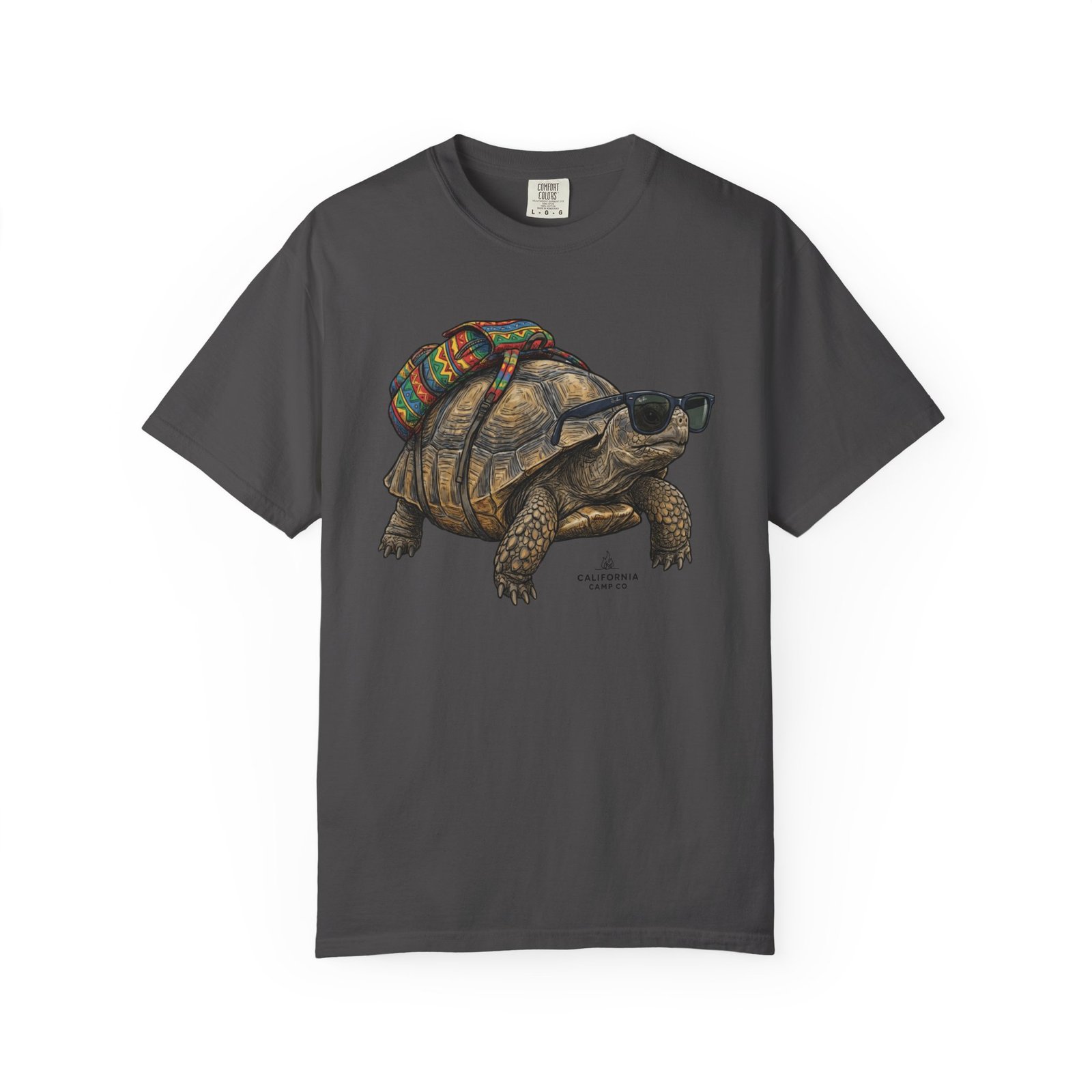 Desert Tortoise Heading Out Tee Shirt - Take a Walk on the Wild Side on Comfort Colors 1717 T-Shirt - Image 18