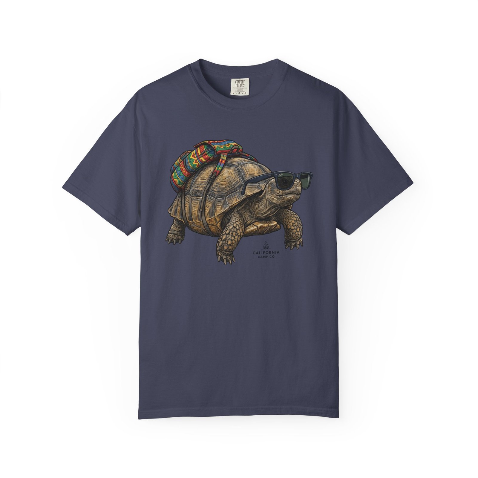 Desert Tortoise Heading Out Tee Shirt - Take a Walk on the Wild Side on Comfort Colors 1717 T-Shirt - Image 17